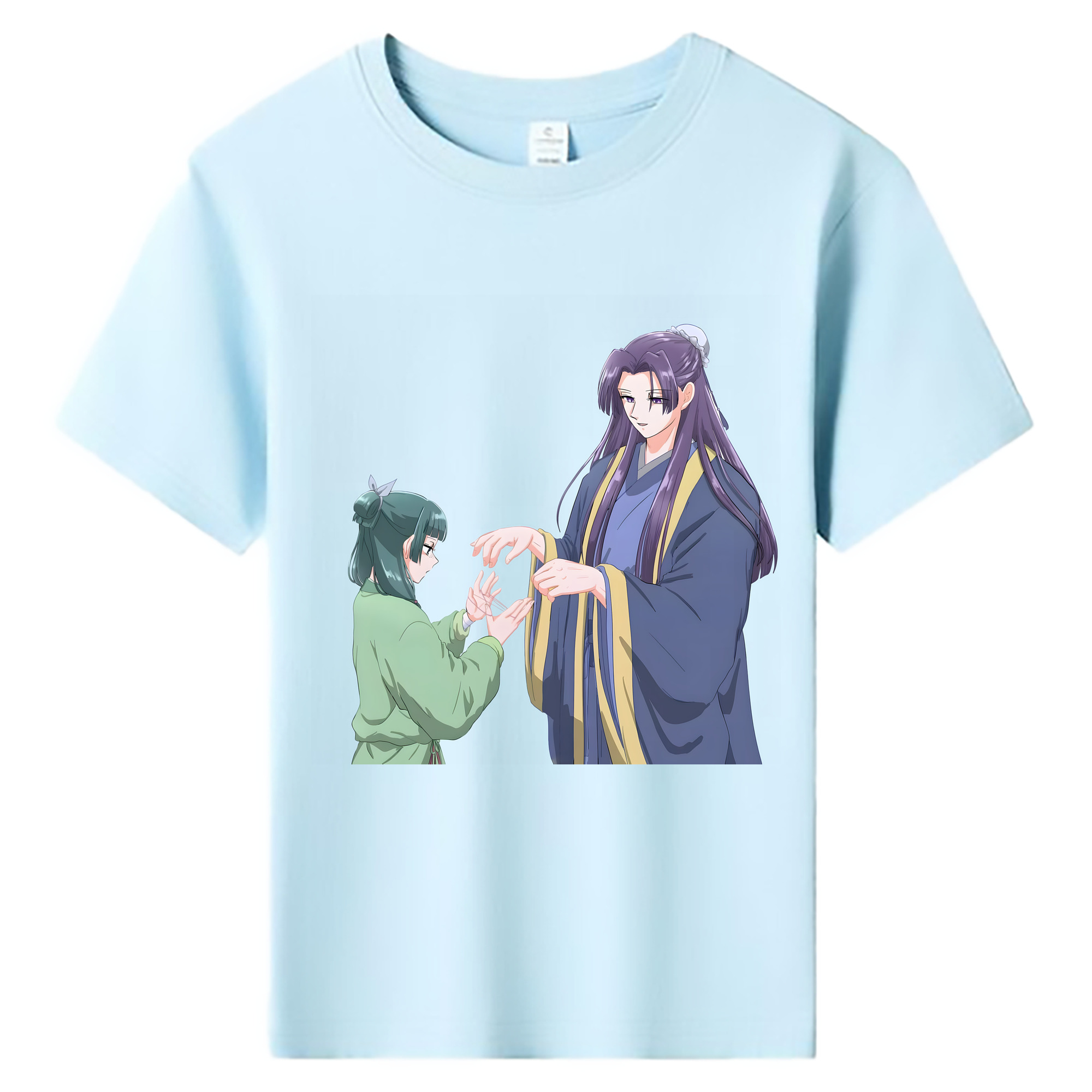 （画像用） 薬屋のひとりごと The Apothecary Diaries 綿100％キッズTシャツ（フロントプリント）